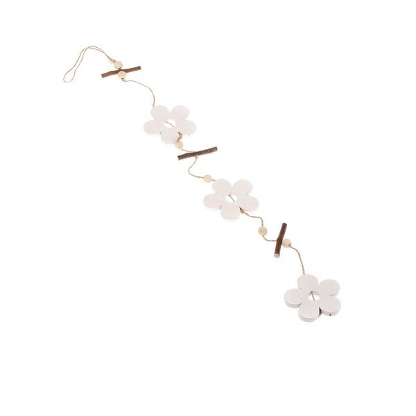 Závesná drevená dekorácia Dakls Romantico Flower