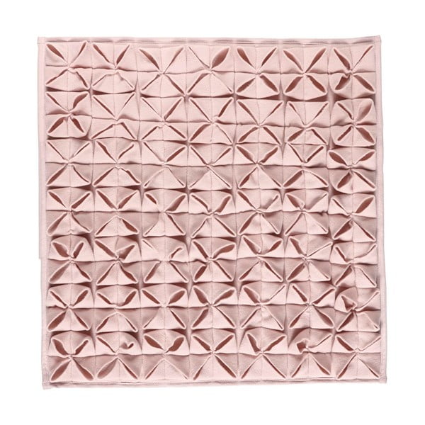 Kúpeľňová predložka Origami 60x60 cm, růžová