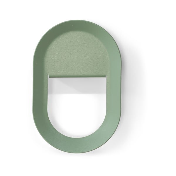 Sivozelený nástenný oceľový háčik Coucou – Spinder Design-image-4