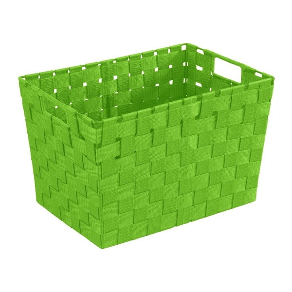 Zelený košík Wenko Adria, 25,5 × 35 cm