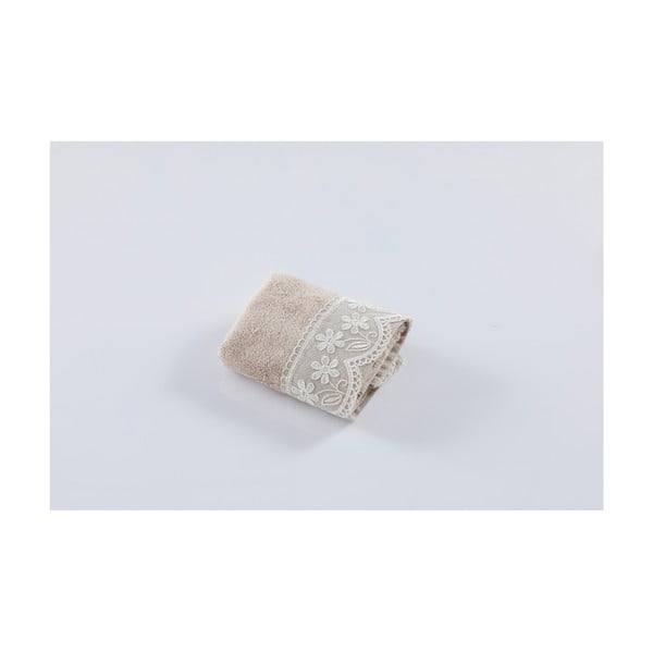 Béžový uterák z bavlny Bella Maison Mate, 30 × 50 cm