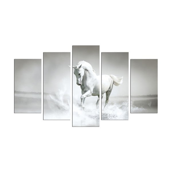 Viacdielny obraz White Horse, 110 × 60 cm