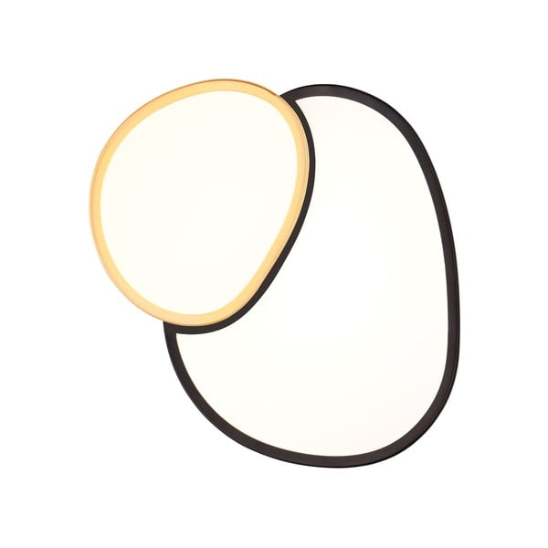 LED stropné svietidlo v čiernej a zlatej farbe 36x43.5 cm Rise – Trio-image-2