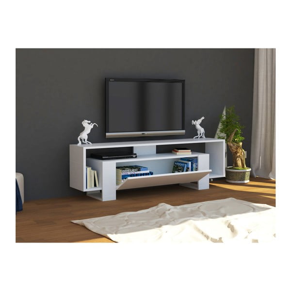 Biela TV komoda Mery-image-4