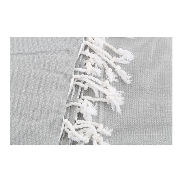 Svetlosivá bavlnená osuška Hammam Sultan, 100 × 180 cm-image-3