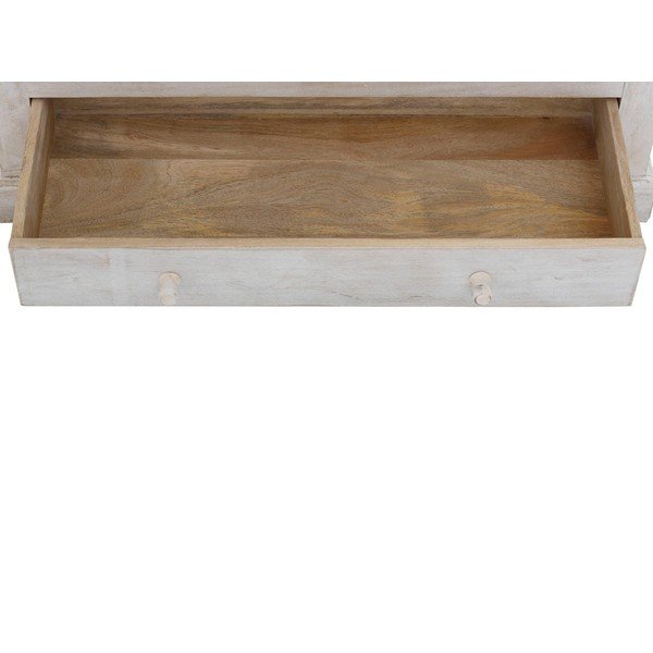 Biela šatníková skriňa z mangového dreva 100x175 cm Rana – Støraa-image-3