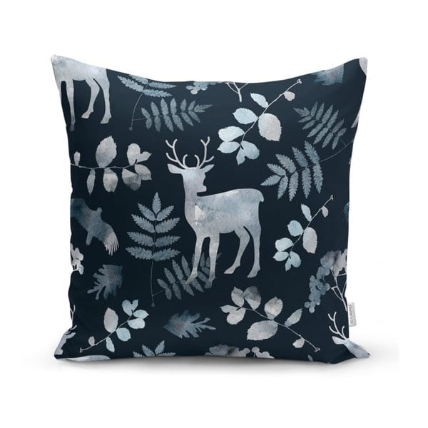 Súprava 4 vianočných obliečok na vankúš a behúň na stôl Minimalist Cushion Covers Holiday Season-image-4