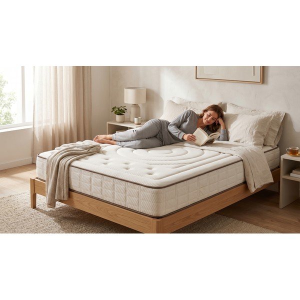 Obojstranný gélový matrac Moonia Cashmere Premier Gél, 120 x 200 cm-image-1