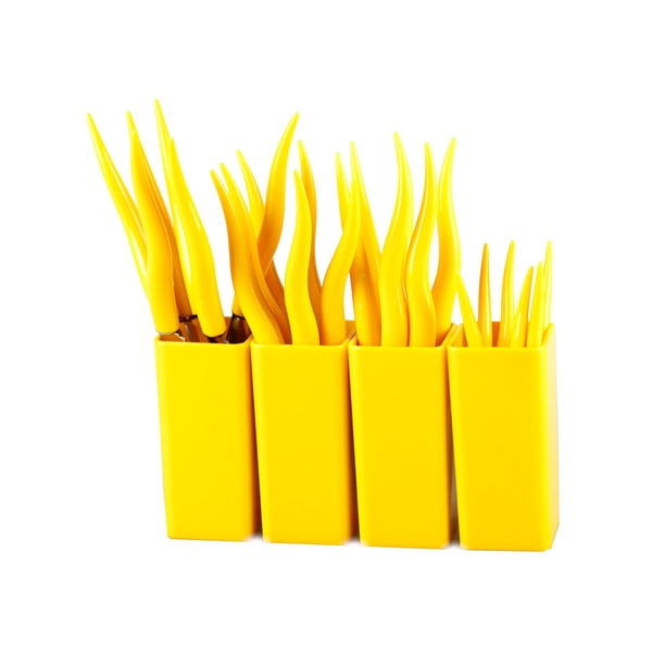 24-dielna sada príborov so stojanom Vialli Design Ama-image-1