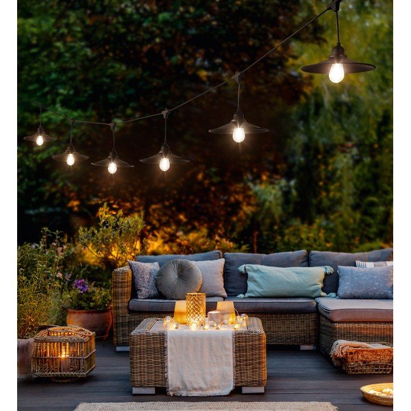 Svetelná reťaz počet žiaroviek 10 ks dĺžka 650 cm Chain – Reality-image-1