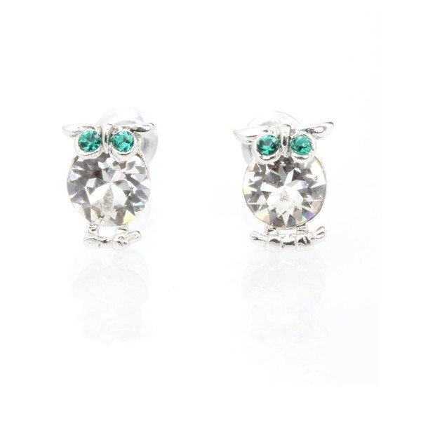 Náušnice so Swarovski Elements Laura Bruni Owlet-image-1