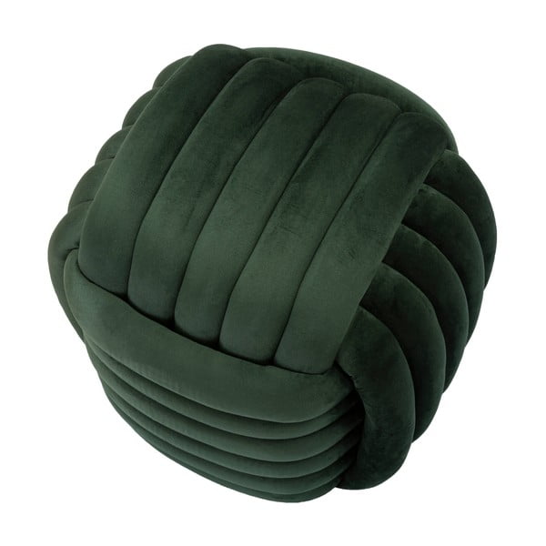 Zelený zamatový taburet Softy – Mauro Ferretti-image-3