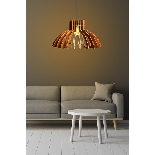 Závesné svietidlo v prírodnej farbe ø 54 cm – Opviq lights-image-2