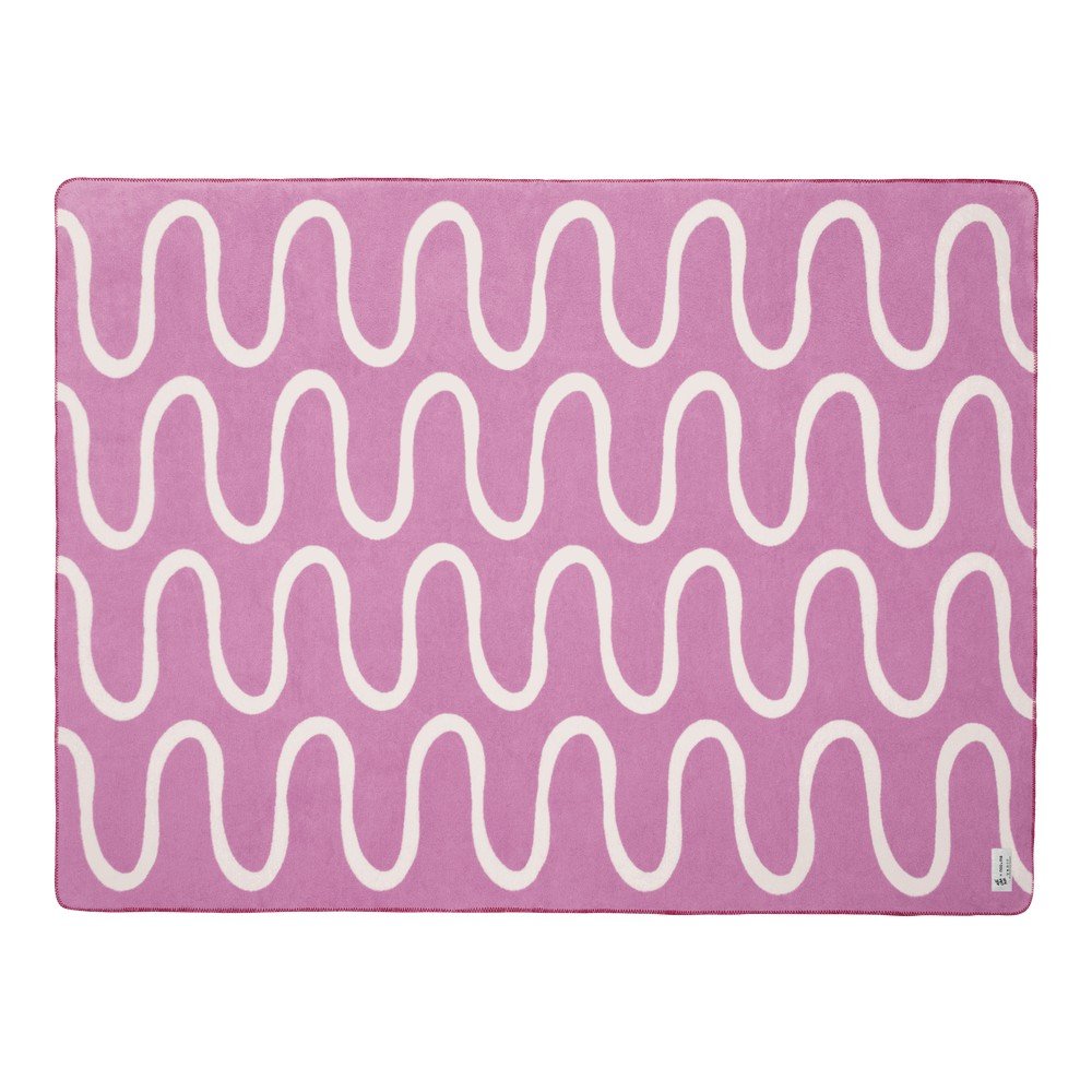 E-shop Ružová deka 150x200 cm Swirl – noo.ma