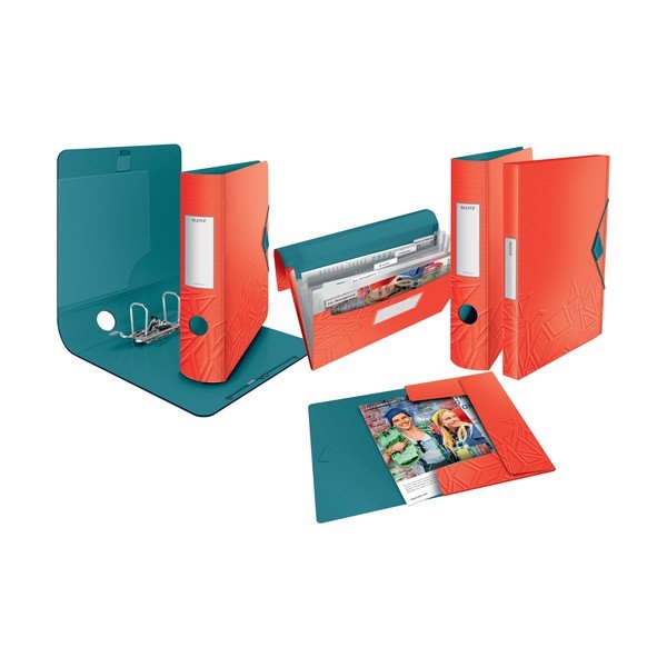 Červená aktovka s priehradkami Leitz-image-4