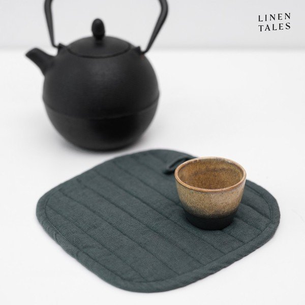 Ľanová chňapka Forest Green – Linen Tales-image-2