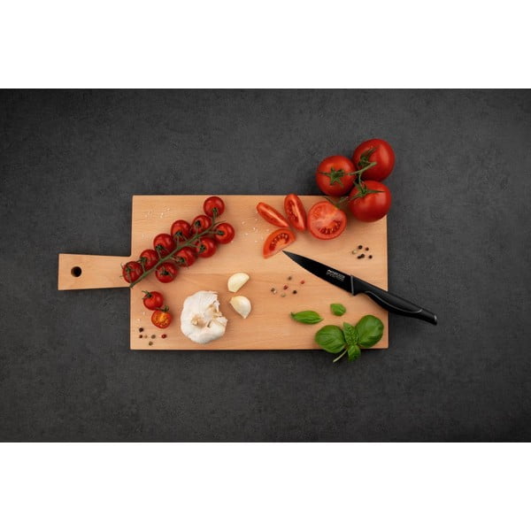 Čierny antikoro vrúbkovaný nôž Nirosta Wave-image-1