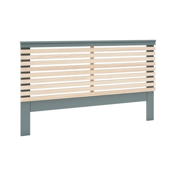 Čelo postele v dekore borovice v prírodnej farbe/sivozelené 163x100 cm Estefania – Marckeric-image-4