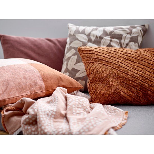 Oranžový bavlnený vankúš Södahl Amanda, 40 x 60 cm-image-3