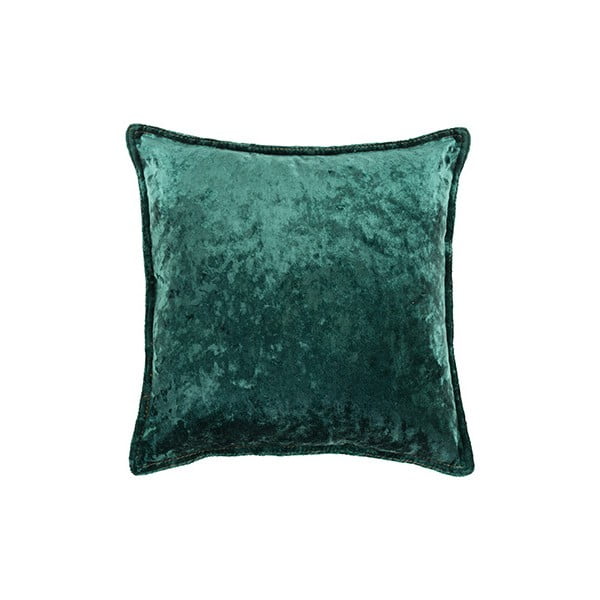 Zelený vankúš White Label Tess, 45 × 45 cm