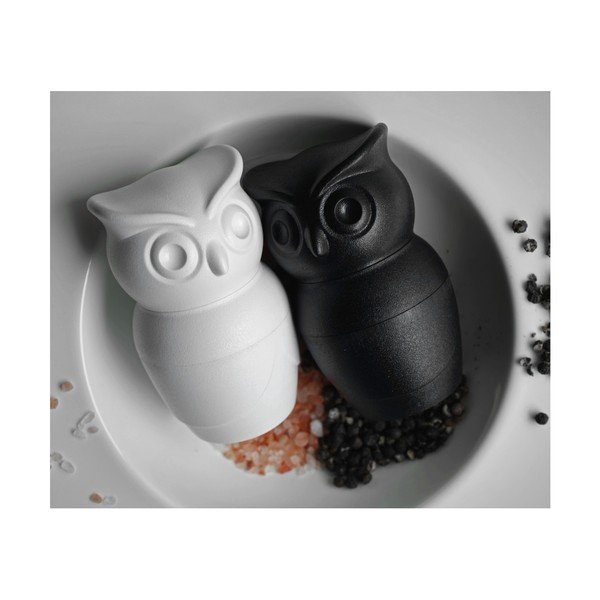 Biely mlynček na korenie Qualy&CO Owl-image-4