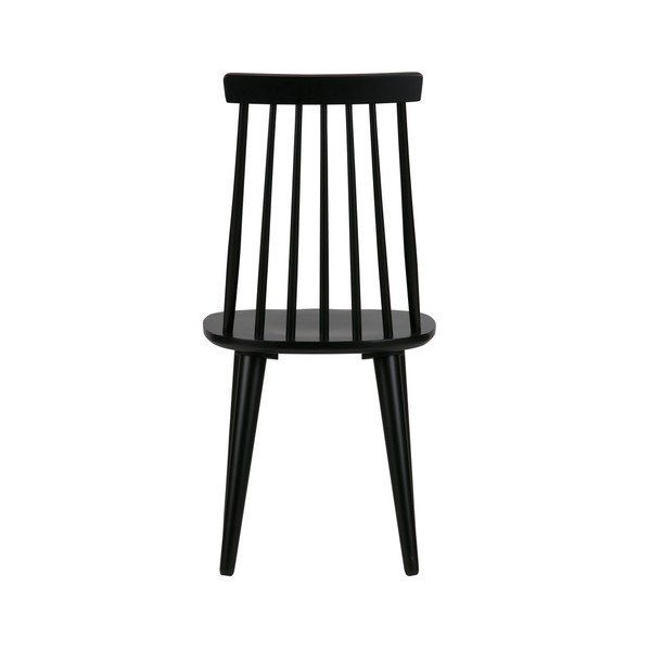 Sada 2 čiernych jedálenských stoličiek vtwonen Sticks-image-2