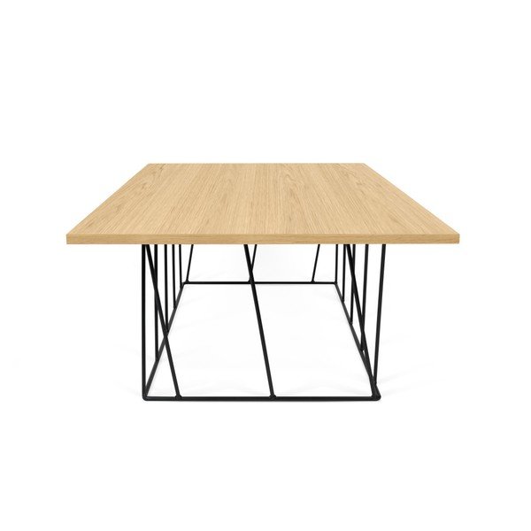 Konferenčný stolík s čiernymi nohami TemaHome Heli×, 120 cm-image-1
