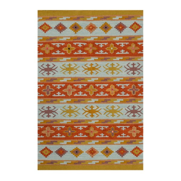 Ručne tkaný koberec Kilim Floral, 120x180 cm