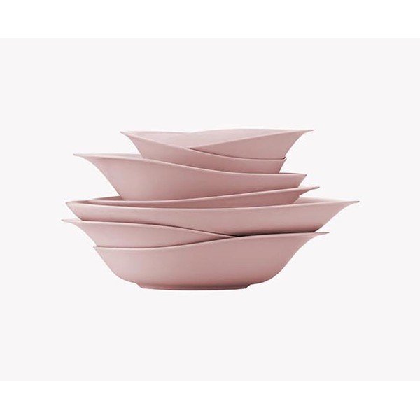 29-dielna súprava ružového porcelánového riadu Kütahya Porselen Rose-image-1