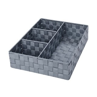 Sivý organizér Wenko Adria, 4 priehradky