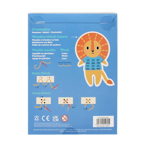 Súprava na vyšívanie Lion – Rex London-image-3