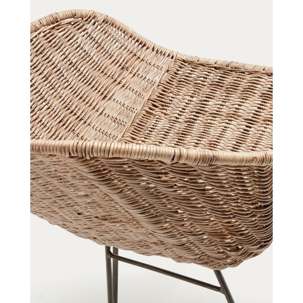 Jedálenská stolička v prírodnej farbe Chart – Kave Home-image-3