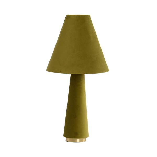 Zelená stolová lampa s textilným tienidlom (výška  61 cm) Devia – Light & Living-image-2