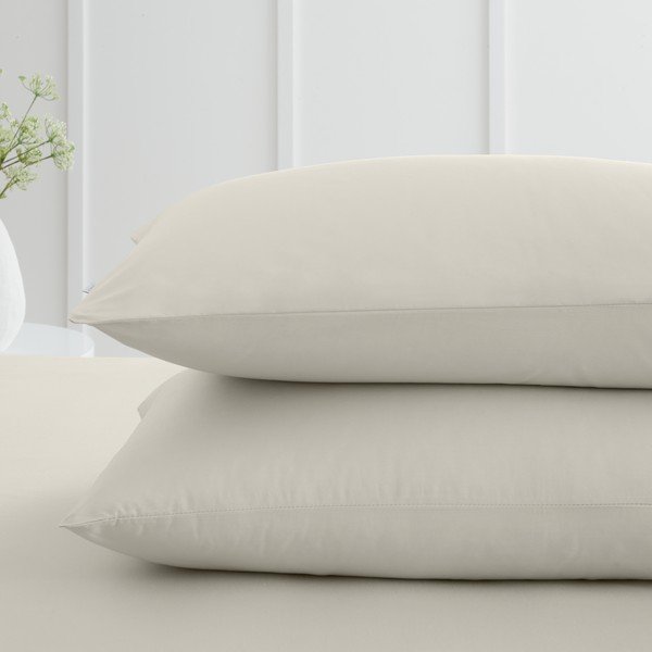 Obliečky na vankúše v súprave 2 ks z bavlneného perkálu 50x75 cm Cotton Percale – Bianca-image-1