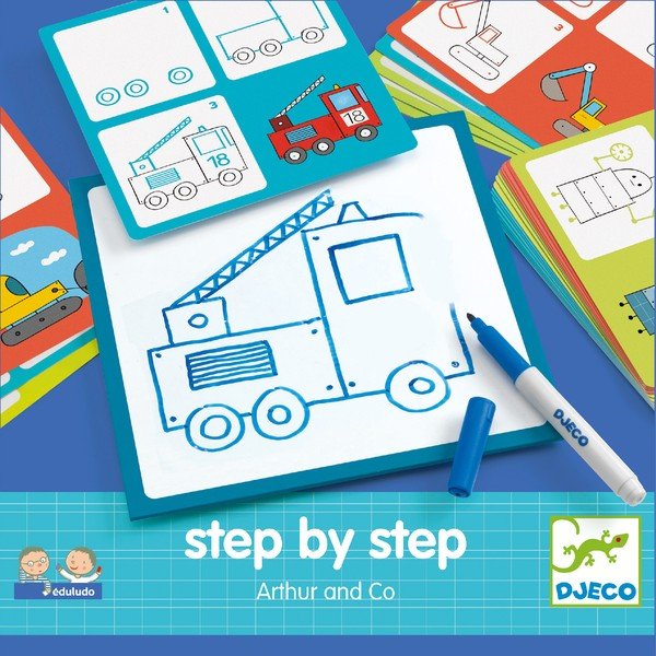 Kreatívna sada Djeco Step By Step Artur-image-1