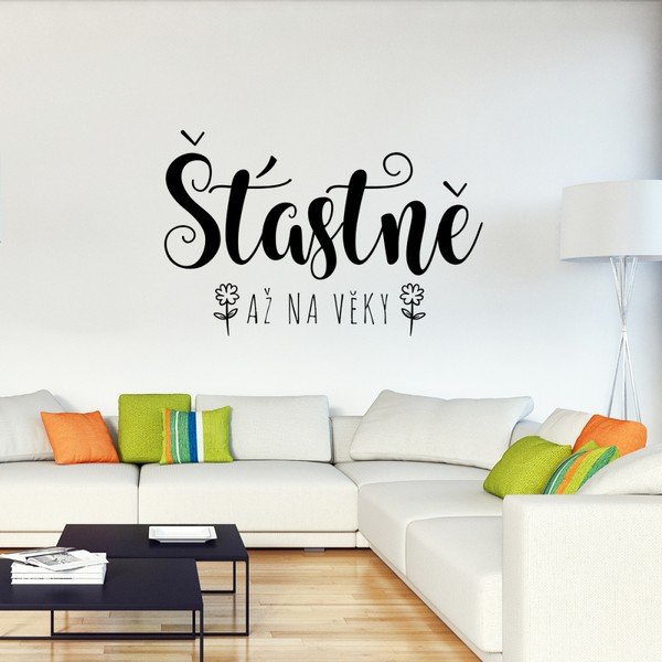 Samolepka na stenu Ambiance Šťastie-image-1