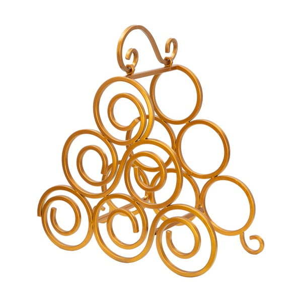 Stojan na víno v zlatej farbe Mauro Ferretti-image-4