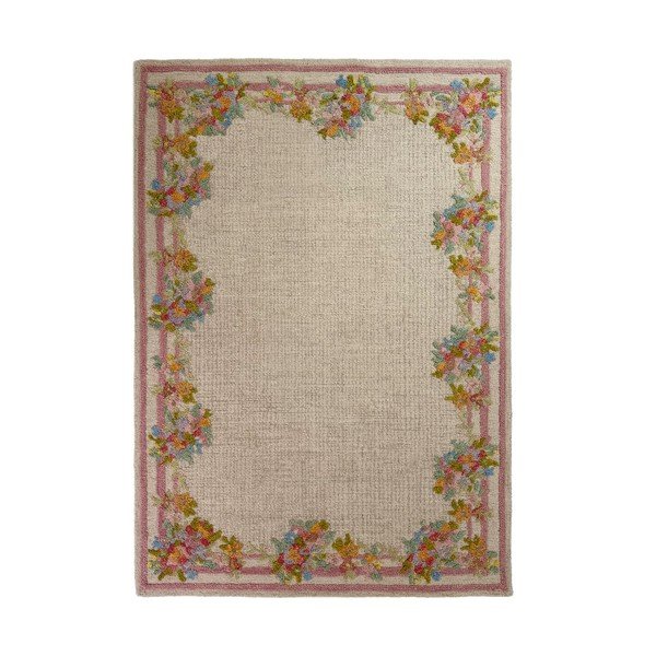 Ručne tkaný vlnený koberec 140x200 cm Elise Floral  – Flair Rugs