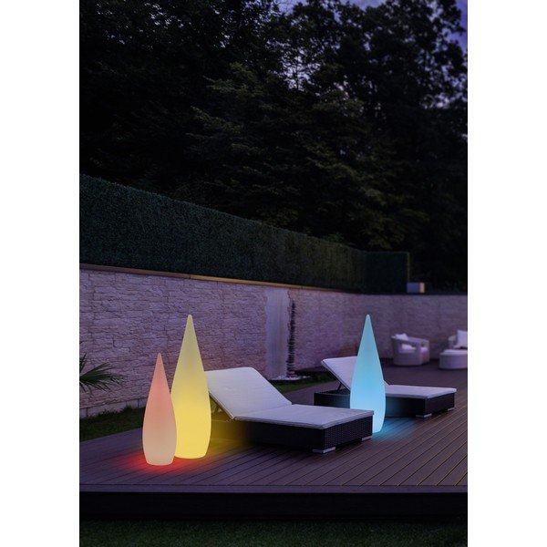 LED solárne vonkajšie svietidlo ø 25 cm Palmas - Reality-image-1