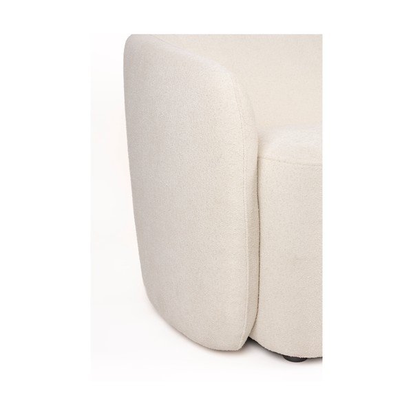 Krémová pohovka 181 cm Ľan – White Label-image-4