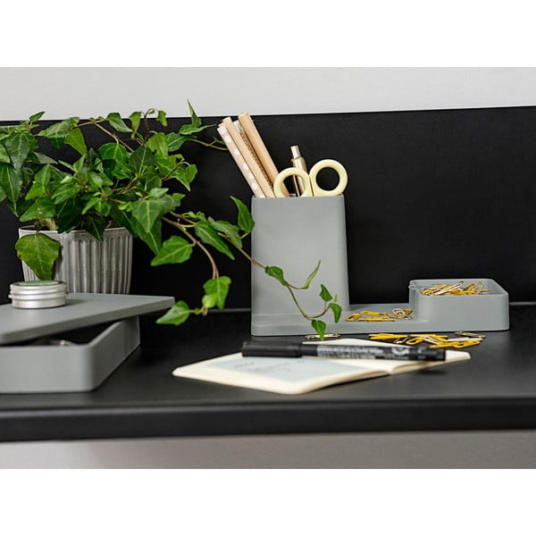 Organizér na písacie potreby z cementu Pebble – Zone-image-1