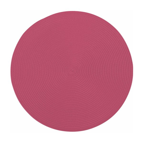 Ružové guľaté prestieranie Tiseco Home Studio Round, ø 38 cm