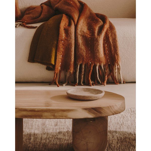 Kamenná dekoratívna tácka ø 18 cm Madlena – Kave Home-image-1