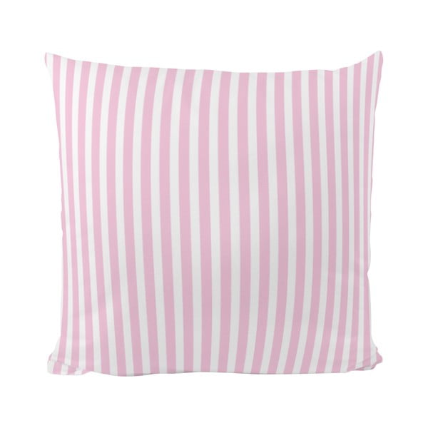 Vankúš Pink Stripes, 50x50 cm