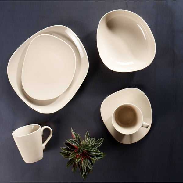 Krémovo-béžová porcelánová šálka na kávu Like by Villeroy & Boch, 0,27 l-image-1