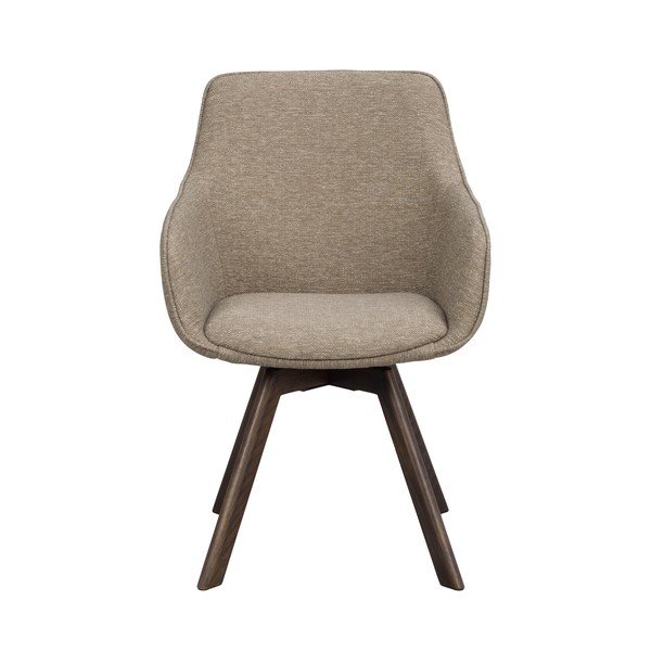 Béžové čalúnené jedálenské kreslá v súprave 2 ks Alison – Rowico-image-1