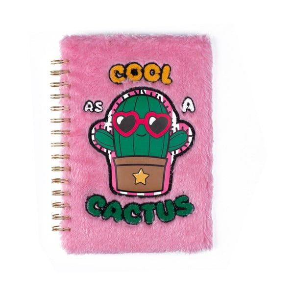 Zápisník Tri-Coastal Design Cool Cactus, 80 stránok