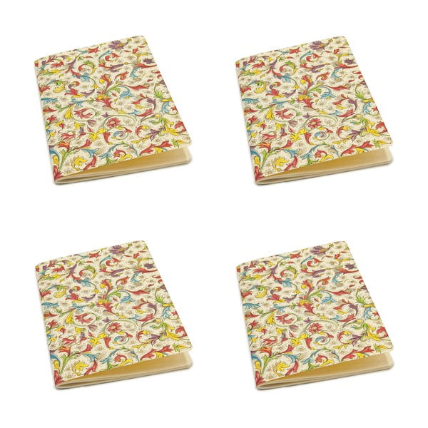 Zošity v súprave 192 stránok 4 ks formát A5 Florentia – Kartos-image-1