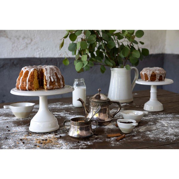 Biely kameninový stojan na tortu Casafina Cook & Host, 26 x 18 cm-image-2