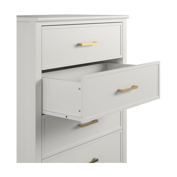 Biela komoda CosmoLiving by Cosmopolitan Westerleigh, 75 x 106 cm-image-2